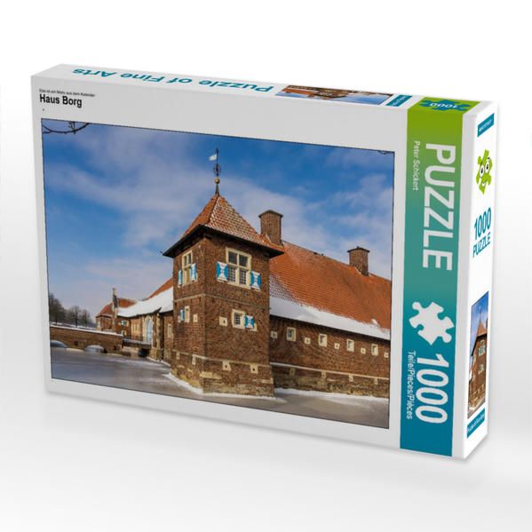 Produktbild: CALVENDO Puzzle Haus Borg | 1000 Teile Lege-Gr&ouml;&szlig;e 64x48cm Foto-Puzzle f&uuml;r gl&uuml;ckliche Stunden