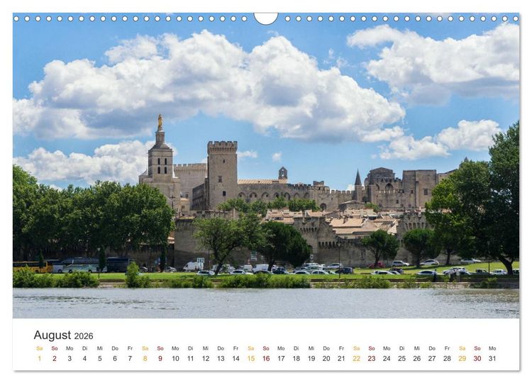 Produktbild: Im S&uuml;den Frankreichs - Ard&egrave;che, La Baume und Sevennen (Wandkalender 2026 DIN A3 quer), CALVENDO Monatskalender
