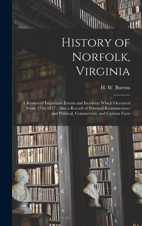 Produktbild: History of Norfolk, Virginia
