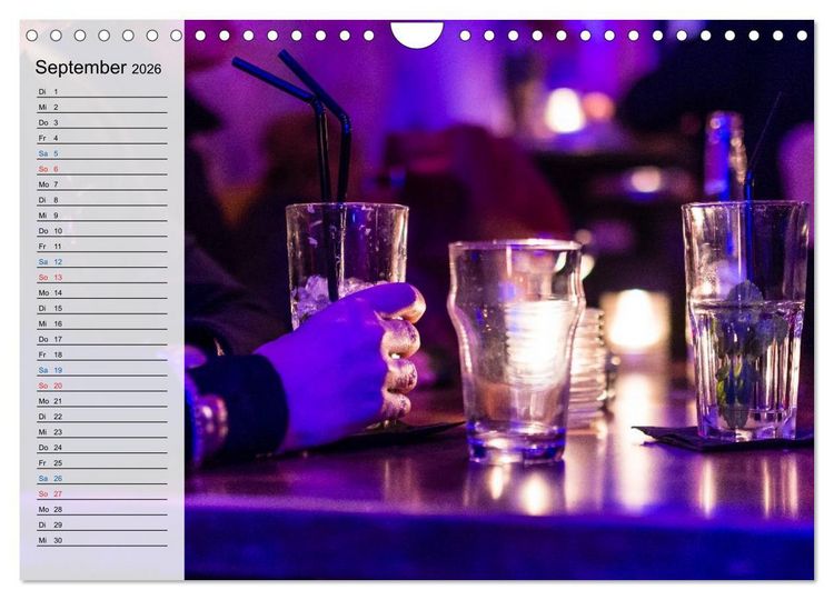 Produktbild: Bar Ambiente (Wandkalender 2026 DIN A4 quer), CALVENDO Monatskalender