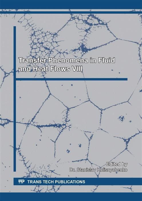 Produktbild: Transfer Phenomena in Fluid and Heat Flows VIII