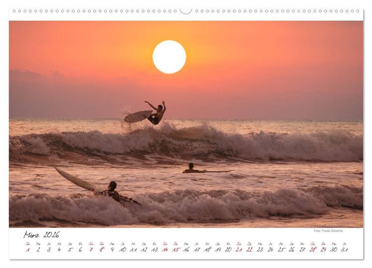 Produktbild: Natur pur, Costa Rica (hochwertiger Premium Wandkalender 2026 DIN A2 quer), Kunstdruck in Hochglanz