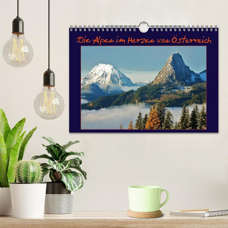 Produktbild: Die Alpen im Herzen von &Ouml;sterreich (Wandkalender 2026 DIN A4 quer), CALVENDO Monatskalender