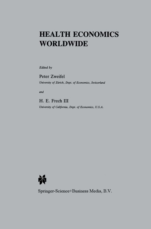 Produktbild: Health Economics Worldwide