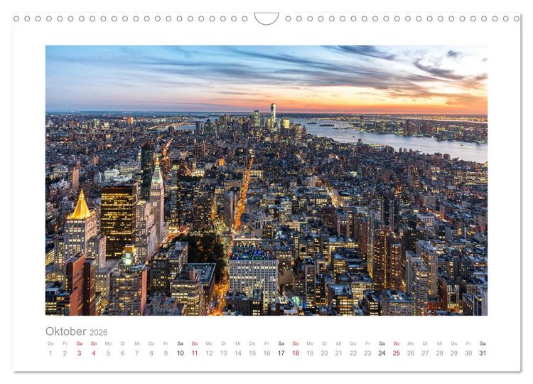 Produktbild: Wundersch&ouml;nes Amerika (Wandkalender 2026 DIN A3 quer), CALVENDO Monatskalender
