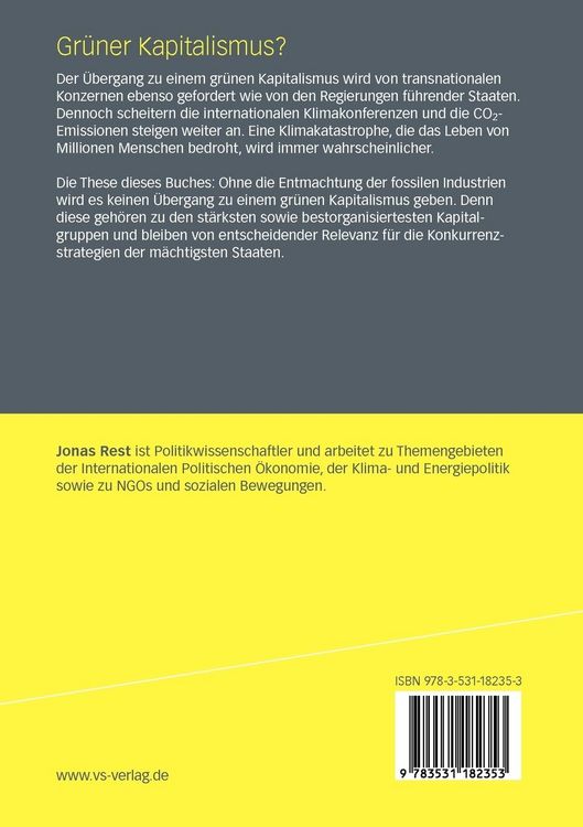 Produktbild: Gr&uuml;ner Kapitalismus?