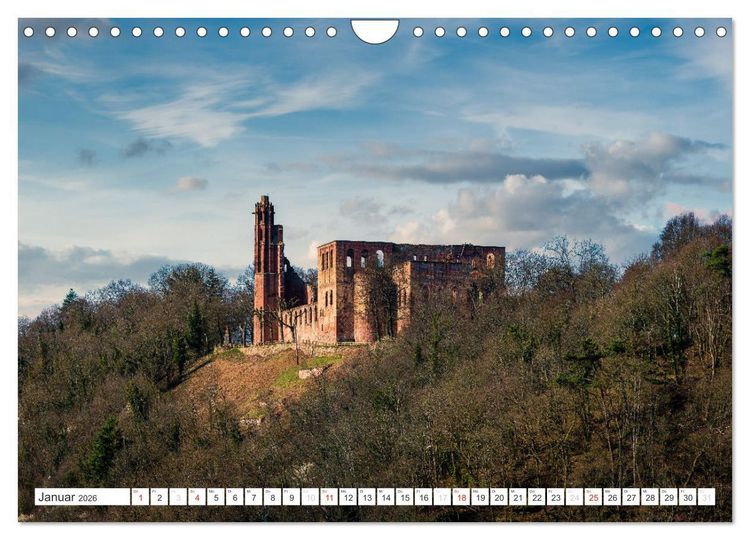 Produktbild: Pf&auml;lzer Sehensw&uuml;rdigkeiten (Wandkalender 2026 DIN A4 quer), CALVENDO Monatskalender