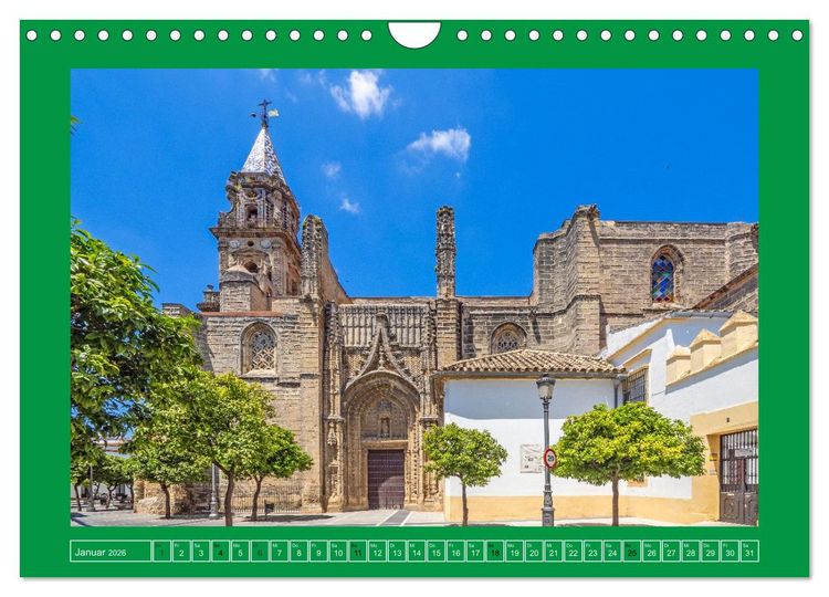 Produktbild: Ein Herz f&uuml;r Jerez de la Frontera (Wandkalender 2026 DIN A4 quer), CALVENDO Monatskalender