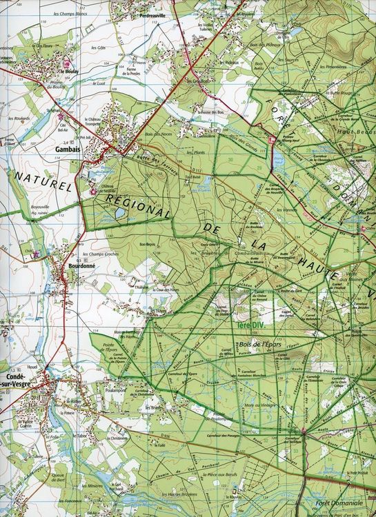 Produktbild: &Eacute;pernon-Nogent-le-Roi.Houdan 1:25 000
