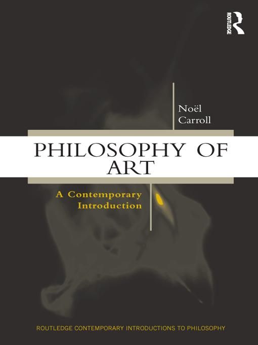 Produktbild: Philosophy of Art