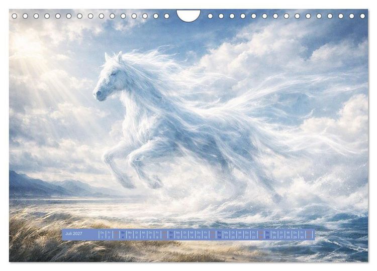 Produktbild: UNsichtbare Tiere - Eine poetische Sammlung aus Licht, Nebel und Fantasie (Wandkalender 2027 DIN A4 quer), CALVENDO Monatskalender