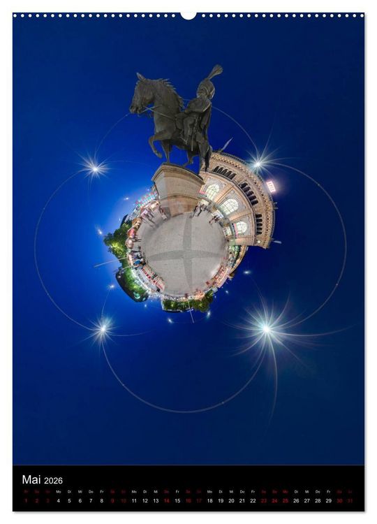 Produktbild: Planet Hannover (Wandkalender 2026 DIN A2 hoch), CALVENDO Monatskalender