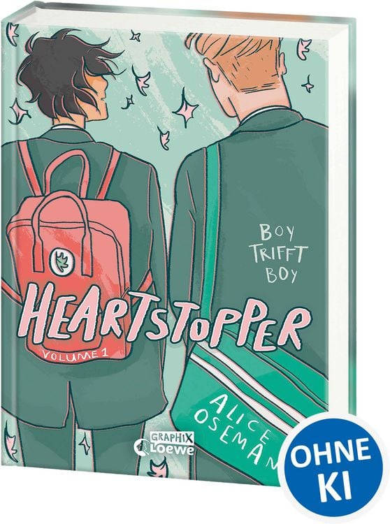 Produktbild: Heartstopper Volume 1 (deutsche Hardcover-Ausgabe)