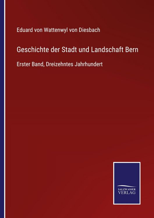 Produktbild: Geschichte der Stadt und Landschaft Bern