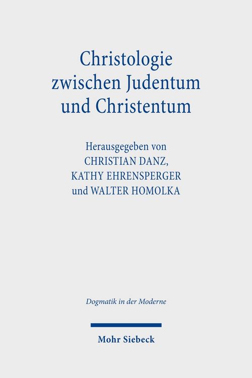 Produktbild: Christologie zwischen Judentum und Christentum
