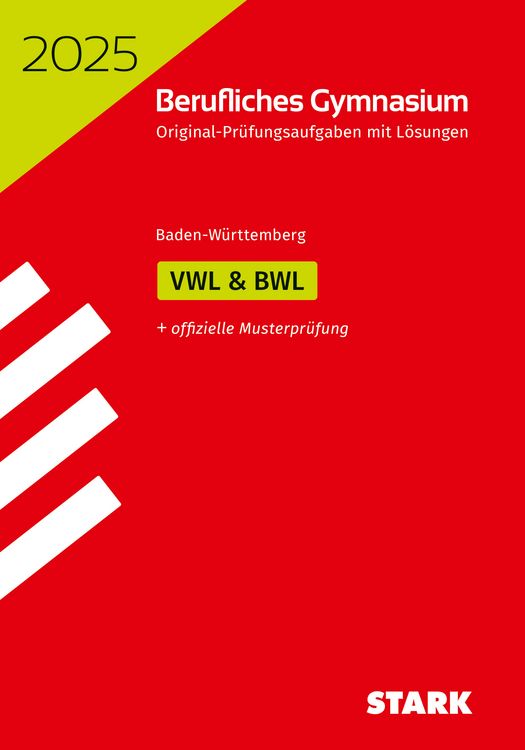 Produktbild: STARK Abitür-Prüfung Berufl. GY VWL/BWL BW 2025