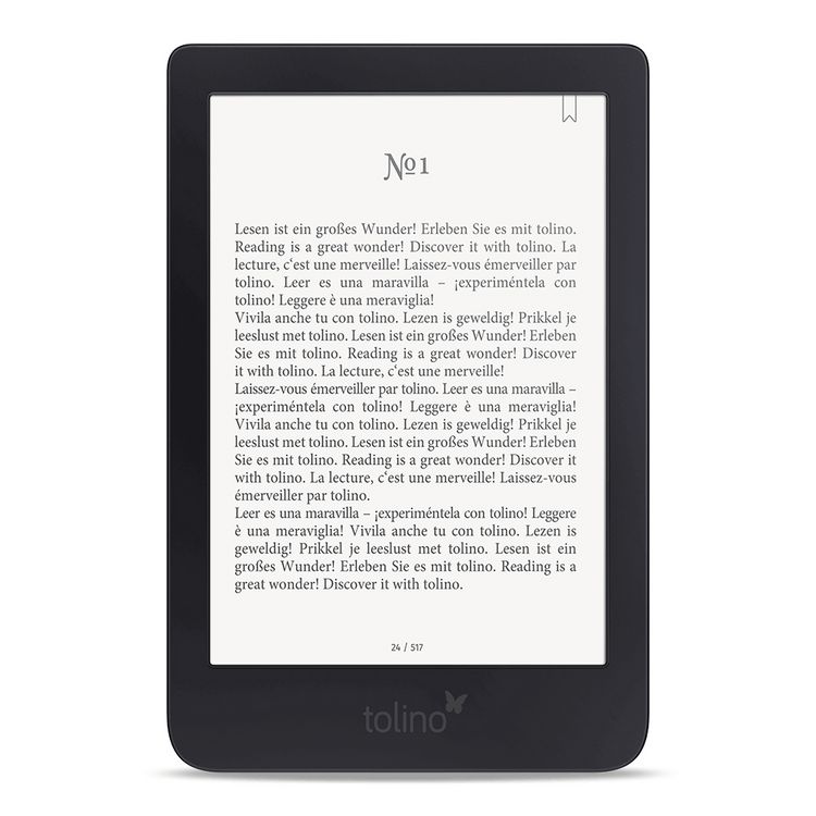 Produktbild: eReader tolino shine 3