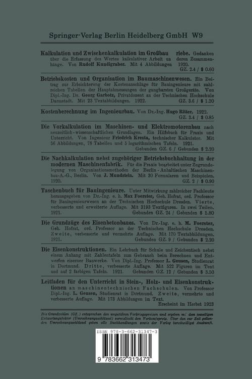 Produktbild: Organisation und Betriebsf&uuml;hrung der Betontiefbaustellen