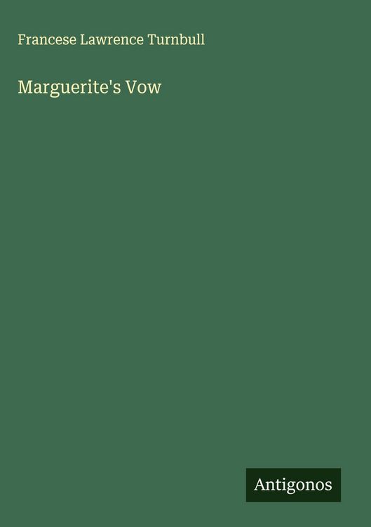 Produktbild: Marguerite's Vow