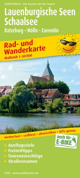 Produktbild: Lauenburgische Seen - Schaalsee 1:50 000