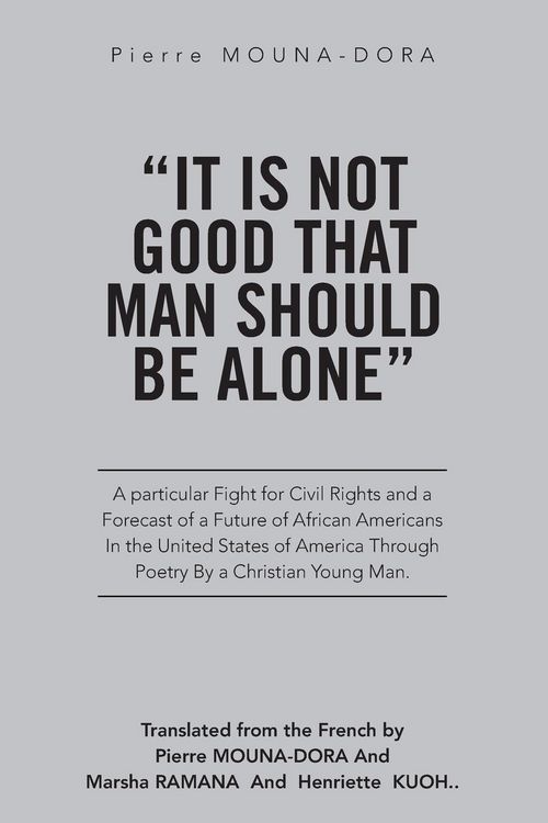 Produktbild: It Is Not Good That Man Should Be Alone