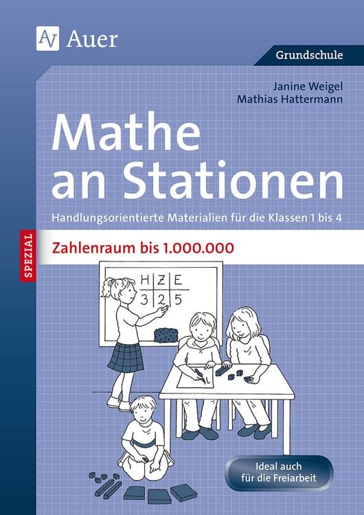 Produktbild: Mathe an Stationen SPEZIAL Zahlenraum bis 1000000