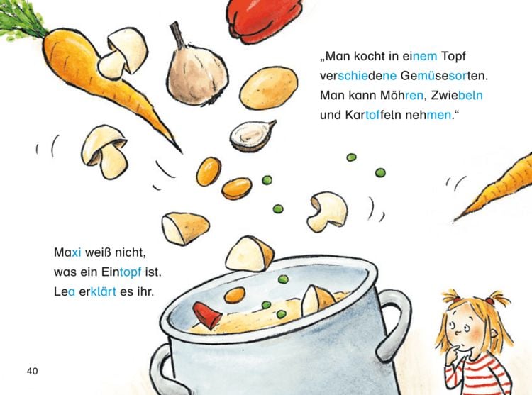Produktbild: Duden Leseprofi &ndash; Silbe f&uuml;r Silbe: Silbengeschichten f&uuml;r clevere Geschwister, 1. Klasse