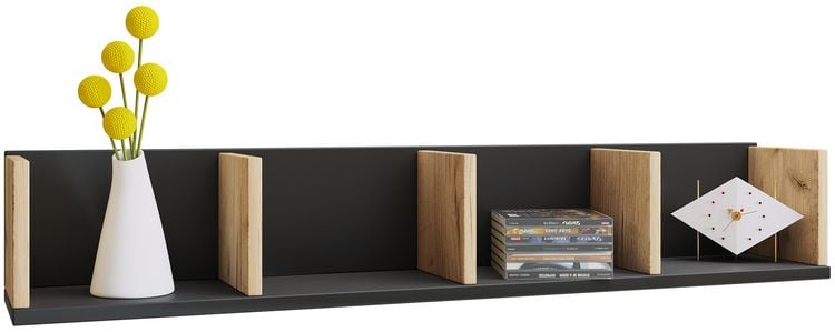 Produktbild: Holz Wandregal H&auml;ngeregal Wandboard Regal Honsa