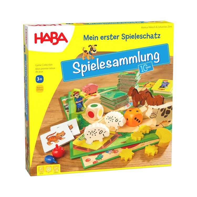 Produktbild: HABA Mein erster Spieleschatz, Die gro&szlig;e Spielesammlung