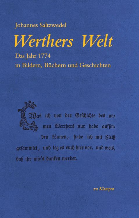 Produktbild: Werthers Welt