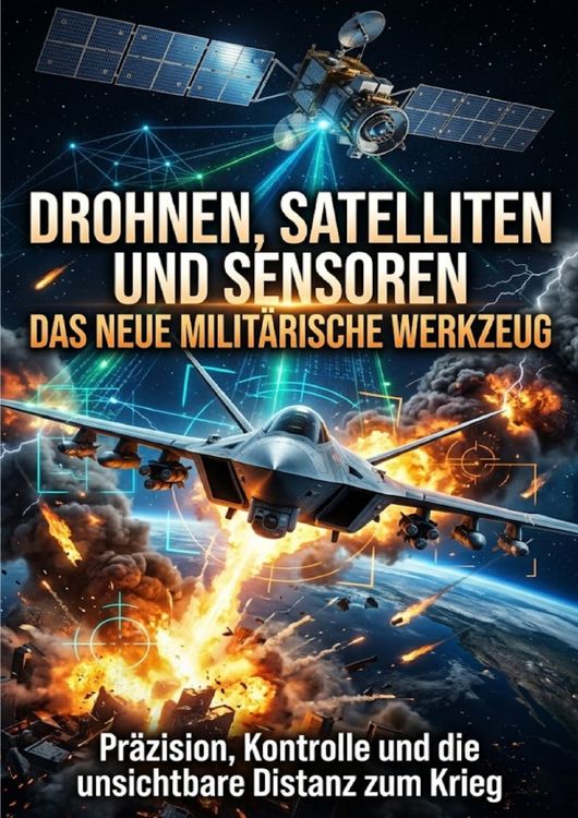 Produktbild: Drohnen, Satelliten und Sensoren: Das neue milit&auml;rische Werkzeug