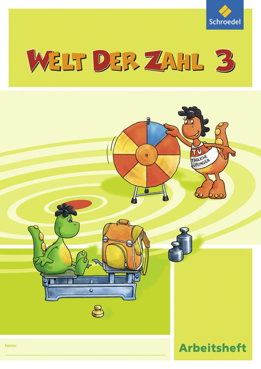 Produktbild: Welt der Zahl 3. Arbeitsheft. Berlin, Brandenburg, Bremen, Mecklenburg-Vorpommern, Sachsen-Anhalt, Thüringen