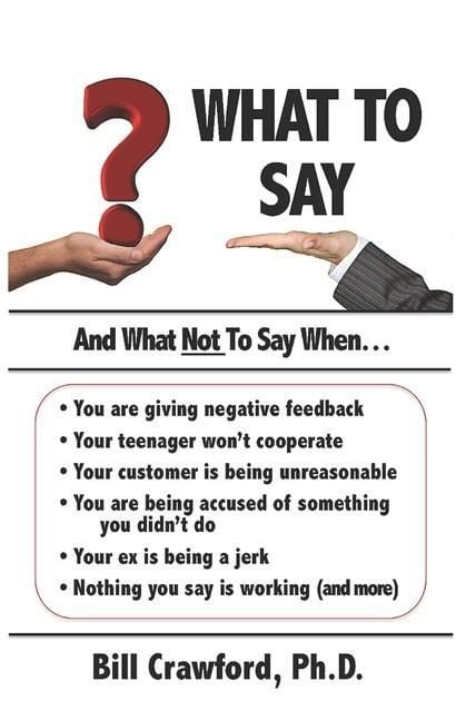 Produktbild: What To Say: And What Not To Say When...
