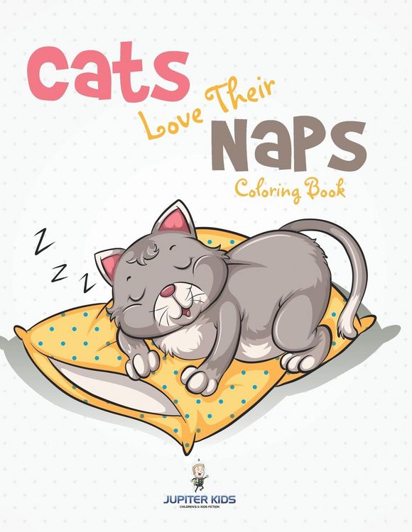 Produktbild: Cats Love Their Naps Coloring Book