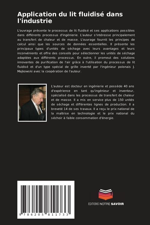 Produktbild: Application du lit fluidis&eacute; dans l'industrie