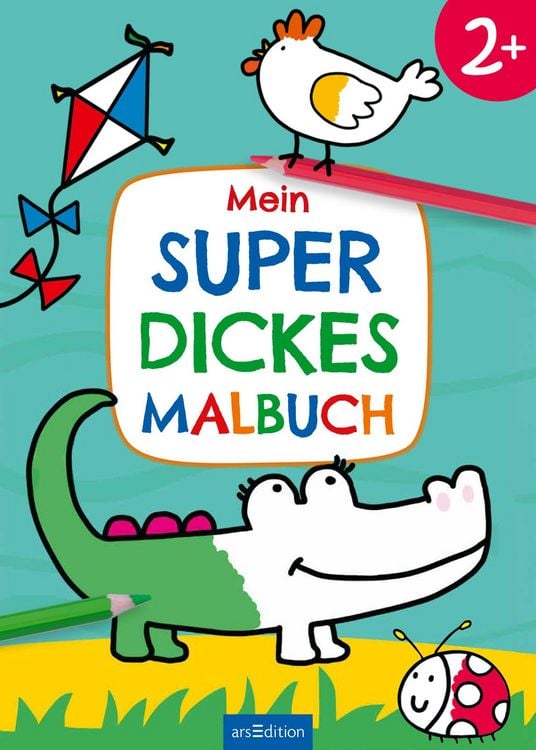 Produktbild: Mein superdickes Malbuch ab 2