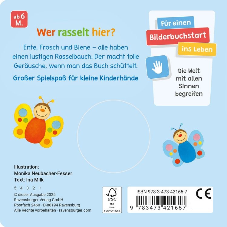 Produktbild: Meine bunten Ri-Ra-Rasseltiere
