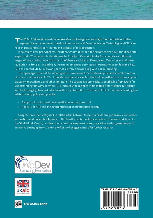 Produktbild: The Role of Information and Communication Technologies in Postconflict Reconstruction