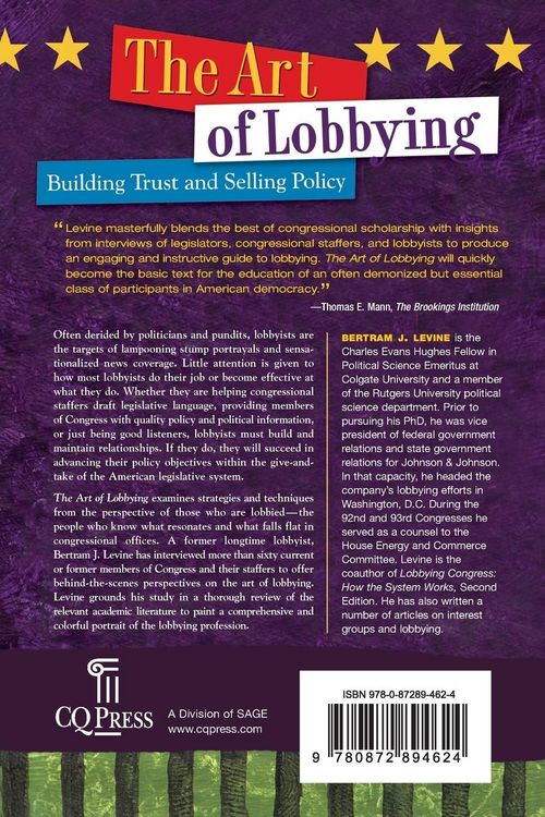 Produktbild: The Art of Lobbying