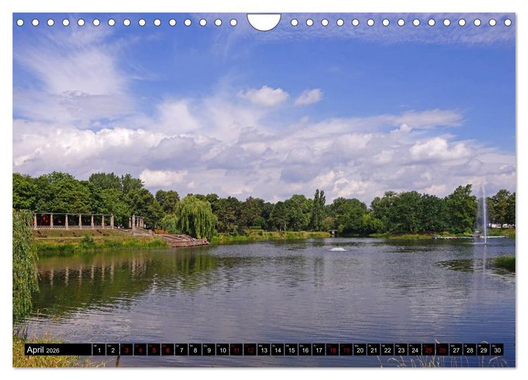 Produktbild: Magdeburger Ansichten (Wandkalender 2026 DIN A4 quer), CALVENDO Monatskalender