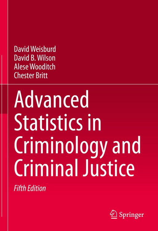 Produktbild: Advanced Statistics in Criminology and Criminal Justice