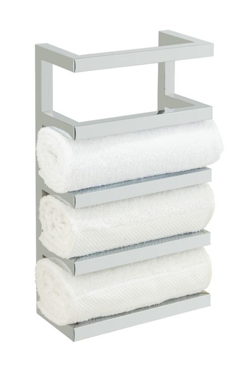Produktbild: Edelstahl Handtuchregal Mod. Fondiro, aus rostfreiem Edelstahl
