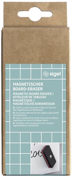 Produktbild: Tafelwischer magn. 130x60x26mm
