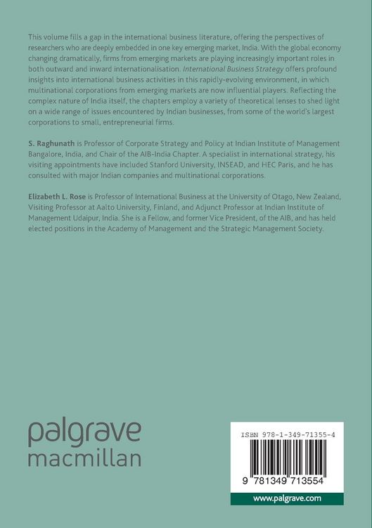 Produktbild: International Business Strategy