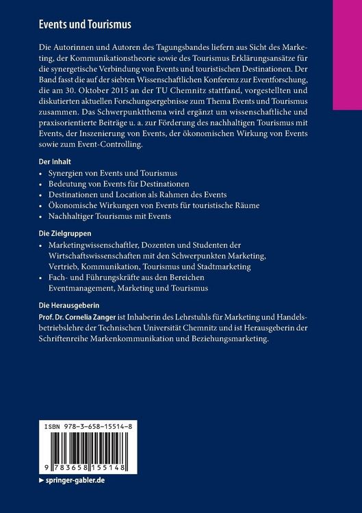 Produktbild: Events und Tourismus