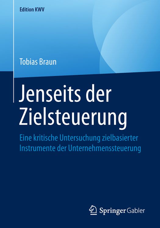Produktbild: Jenseits der Zielsteuerung