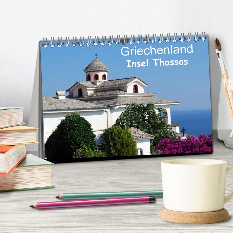 Produktbild: Griechenland - Insel Thassos (Tischkalender 2026 DIN A5 quer), CALVENDO Monatskalender