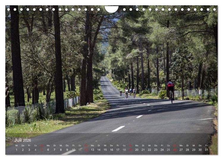Produktbild: Mit dem Rennrad auf Mallorca (Wandkalender 2026 DIN A4 quer), CALVENDO Monatskalender