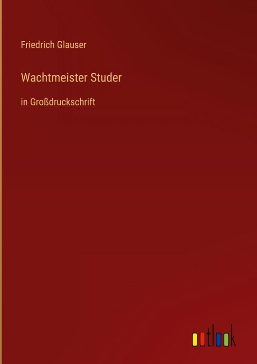 Produktbild: Wachtmeister Studer