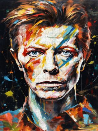 Produktbild: CALVENDO Puzzle Ein Motiv aus dem Kalender prominenten Pers&ouml;nlichkeiten kunstvolle portraits F&uuml;r immer in unseren Herzen | 1000 Teile Lege-Gr&ouml;&szlig;e 64x48cm Foto-Puzzle f&uuml;r gl&uuml;ckliche Stunden